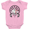 god's gym Baby Bodysuit