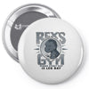 rex's gym Pin-back button
