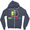 reed a book Zipper Hoodie