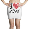 i love meat Mini Skirts