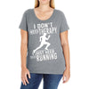 running Ladies Curvy T-Shirt