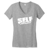 self made (2) Women's V-Neck T-Shirt
