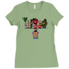 potato family Ladies Fitted T-Shirt