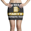 bachelor party drinking team wedding groomsmen bridal funny Mini Skirts