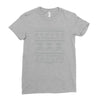 white christmas Ladies Fitted T-Shirt