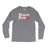 reagan bush '84 80's retro political party Long Sleeve Shirts