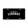Life Begins at Forty 1978 the Birth of Legends License Plate