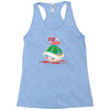 mario killer Racerback Tank