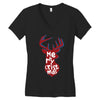 merry cristmas Women's V-Neck T-Shirt
