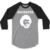 socrates brazil 70s football world cup legend retro 3/4 Sleeve Shirt