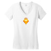 KING OF THE GOLD Women's V-Neck T-Shirt