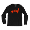love vinyl Long Sleeve Shirts