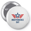 independence day Pin-back button