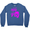 pig lover Crewneck Sweatshirt