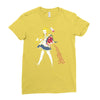 off with her hea Ladies Fitted T-Shirt