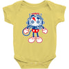 skull bolt Baby Onesie