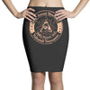 illuminati bbq Pencil Skirts