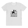 im Not Morning People All Over Women's T-shirt
