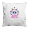heavy meowtal Throw Pillow
