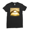 Heart Ladies Fitted T-Shirt