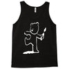 banksy teddy bear pop art new Tank Top