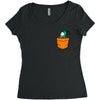 plankton pocket Women's Triblend Scoop T-shirt