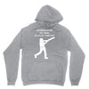 alternatives to war play cricket batting anti war stencil tour Hoodie