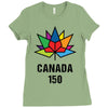 Canada 150th Anniversary Ladies Fitted T-Shirt