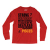 Strong Independent Motivated Pisces Long Sleeve Shirts