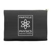 particle physics funny pun Accessory Pouches