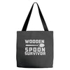 wooden spoon survivor Tote Bags