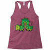 funny animal Racerback Tank