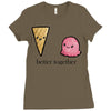 better together Ladies Fitted T-Shirt