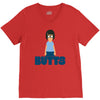 butts V-Neck Tee