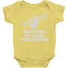 weapons of mass percussion Baby Onesie