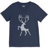 christmas deer V-Neck Tee