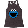 Cookie Monster Face Racerback Tank