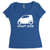 smart arse Women's Triblend Scoop T-shirt