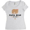mama bear Women's Triblend Scoop T-shirt