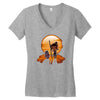 jakku sunset Women's V-Neck T-Shirt