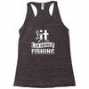 going fishing Racerback Tank