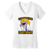 the final countdown! Women's V-Neck T-Shirt