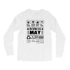 Born In May Long Sleeve Shirts