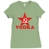 vodka Ladies Fitted T-Shirt