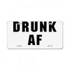 drunk af License Plate