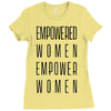 empowered women 3 Ladies Fitted T-Shirt