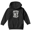 wolf beer Youth Hoodie