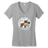 my boxers are my babies Women's V-Neck T-Shirt