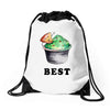 Best Friends Tacos Drawstring Bags