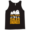 cant scare me im sales engineer halloween Tank Top